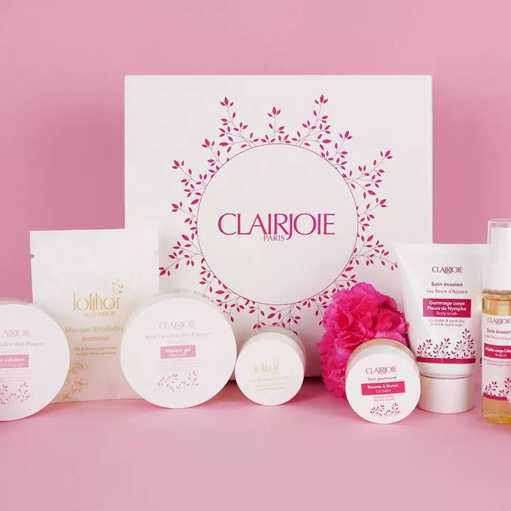 Set regalo per la cura del viso Love of Flowers per la festa della mamma per la vendita all'ingrosso da parte di Clairjoie