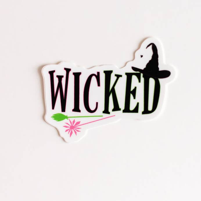 NatterDoodle - Wholesale Sticker - Wicked Word Sticker – Broadway Musical Inspired Vinyl Decal0
