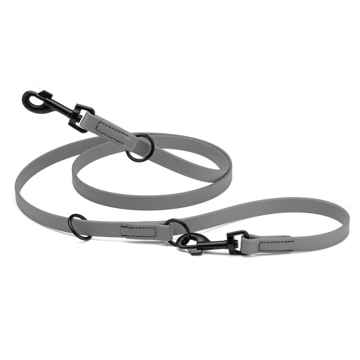 Dogline – wholesale Pet leash – Dog – Biothane Adjustable Multi-Purpose Dog Leash with Black Hardware, 7FT0