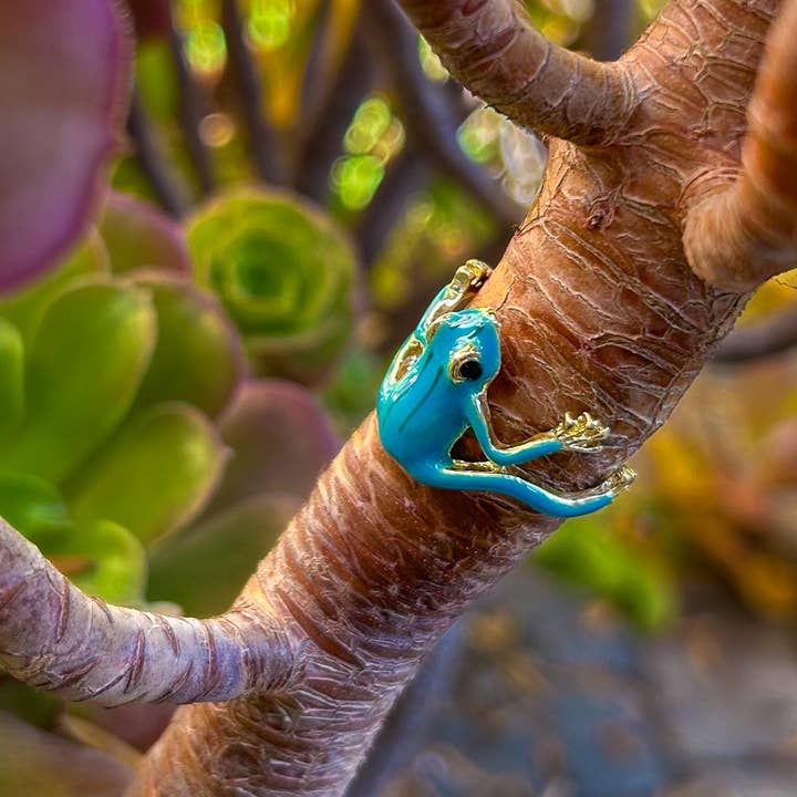 Gifts Amazing! - Wholesale Outdoor Ornament/Decor - Frog Plant Rings