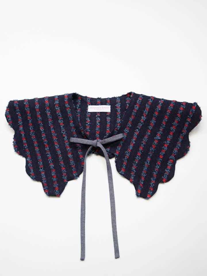 ROSAMEN BADO - Vente Chemise à col boutonné – femme - Col COLETTE - FANCY DENIM6