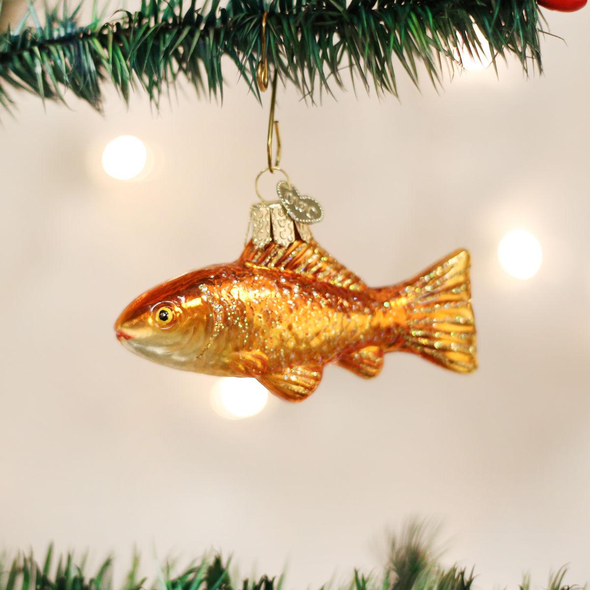 Old World Christmas - Wholesale Ornament - Goldfish Ornament0