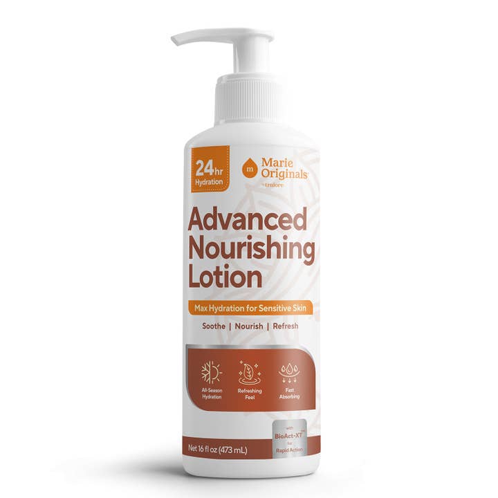 Avanceret Nærende Lotion Daglig Hudfugtighedscreme 473 ml for engroshandel hos Marie's Original Formulas