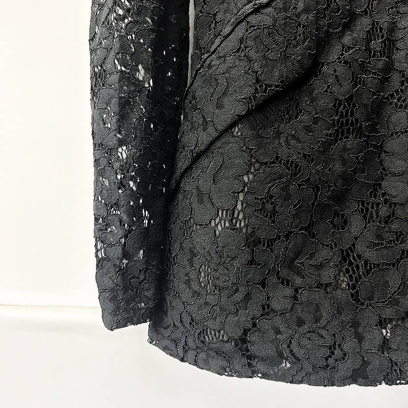 Productseeker – Großhandel Set aus Oberteil und Hose (NICHT Loungewear) – Damen – 30Y Eleganter Spitzenanzug: Schicker Blazer & Slim Fit gerade Hose Set21