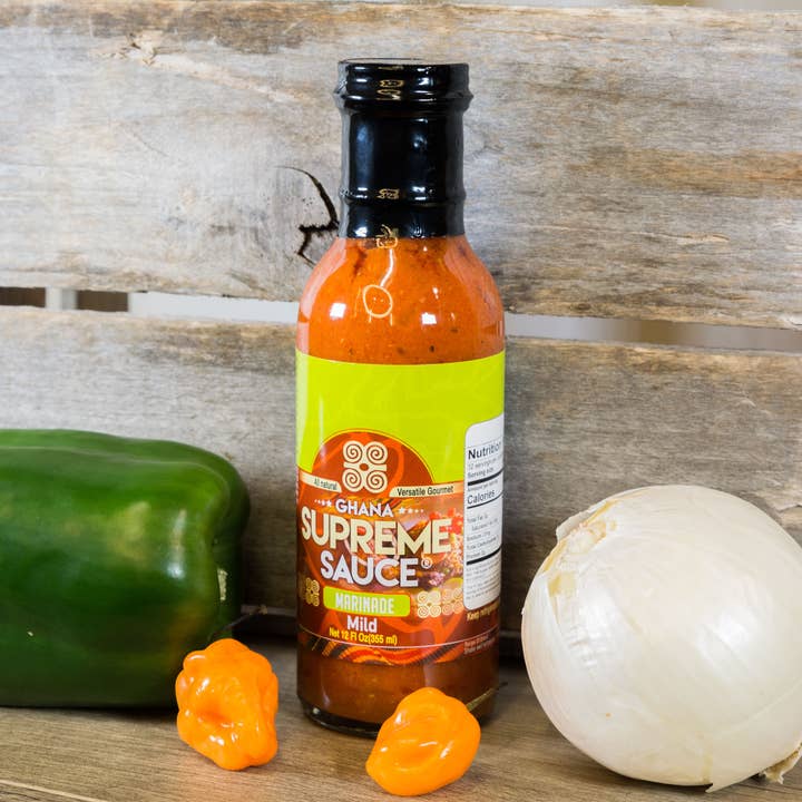 Ghana Supreme Sauce Marinade – wholesale Sås – Ghana Supreme Sauce- Marinad - Mild- Bas för Jollof R2