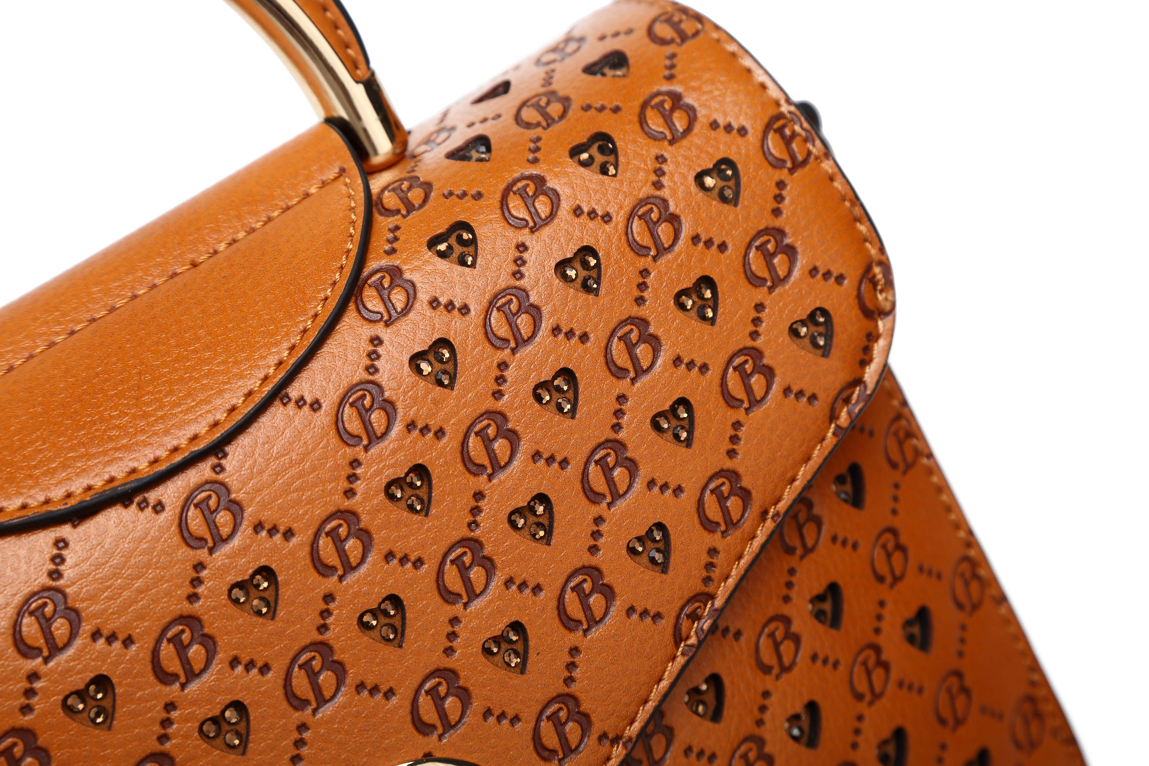 Brangio (Italy) Company Inc. - Vente Sac à bandoulière – femme - Sac bandoulière monogramme luxe Brangio Italie4