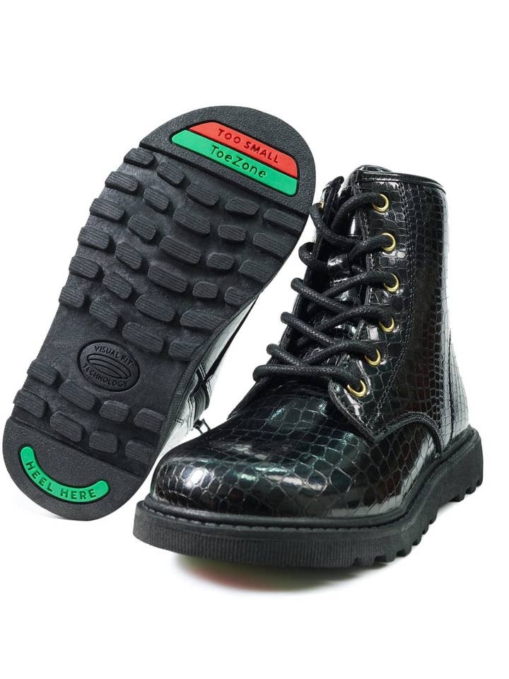 STELLA - Patent Croc støvler for engroshandel hos ToeZone