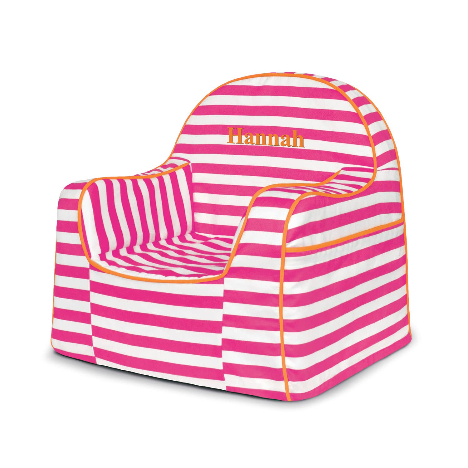 P'kolino - Wholesale Chair - Kids - Little Reader Chair - Stripes Pink4