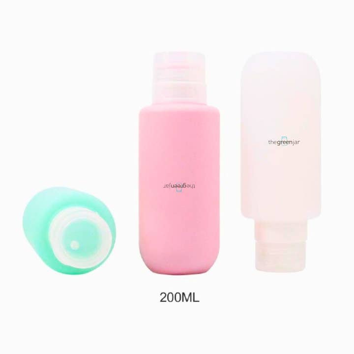 The Green Jar - Wholesale Travel Container - Silicone Bottle For Travel16