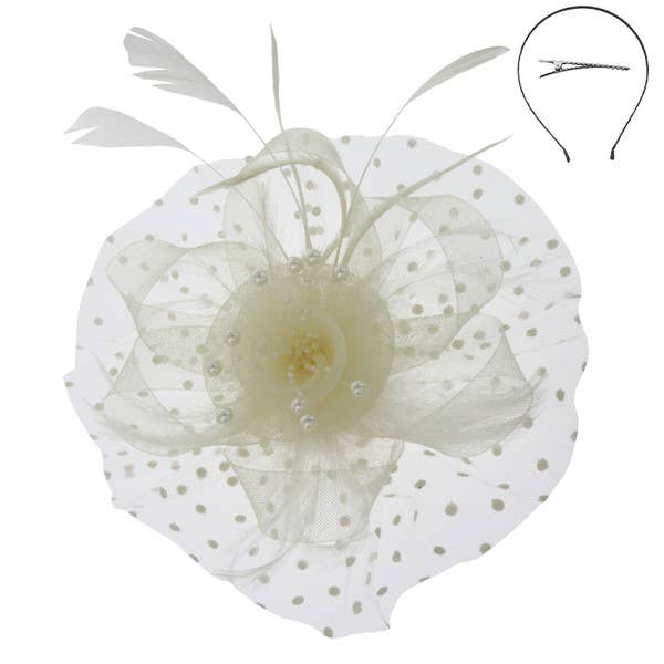 anbfashion - Vente Chapeau bibi – femme - FASCINATEUR EN MAILLE À POIS HTH21806