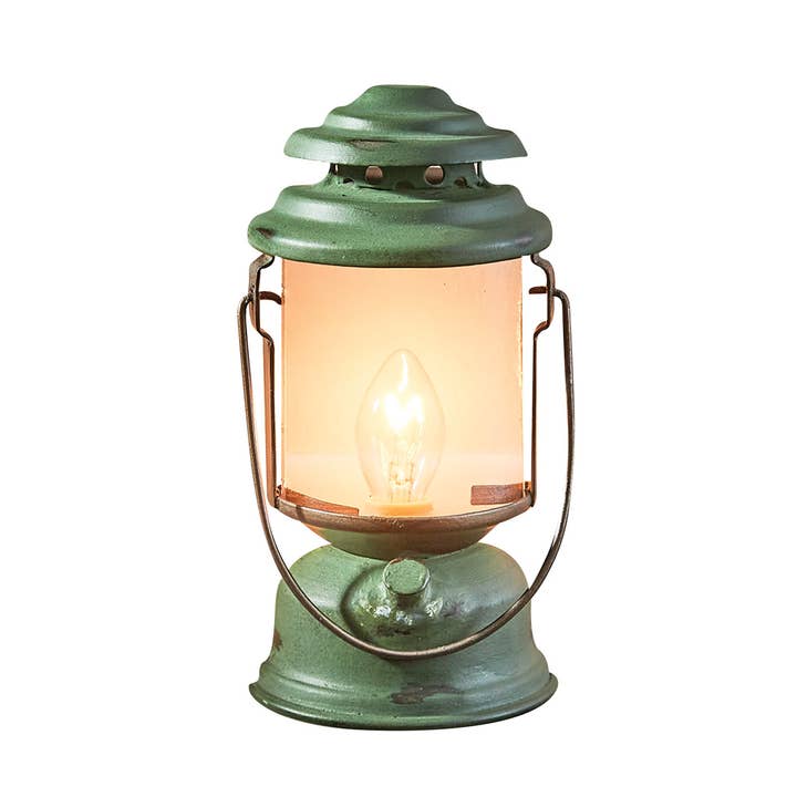Park Designs - Wholesale Night Light - Green Camp Lantern Night Light