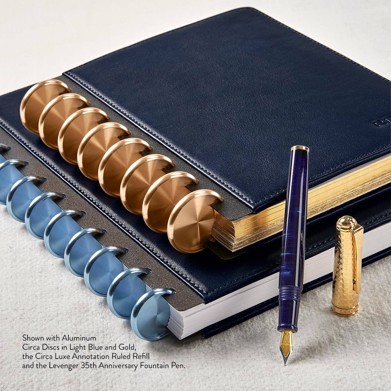 Levenger - Wholesale Notebook - Aluminum Circa Notebook Discs (set of 11)22