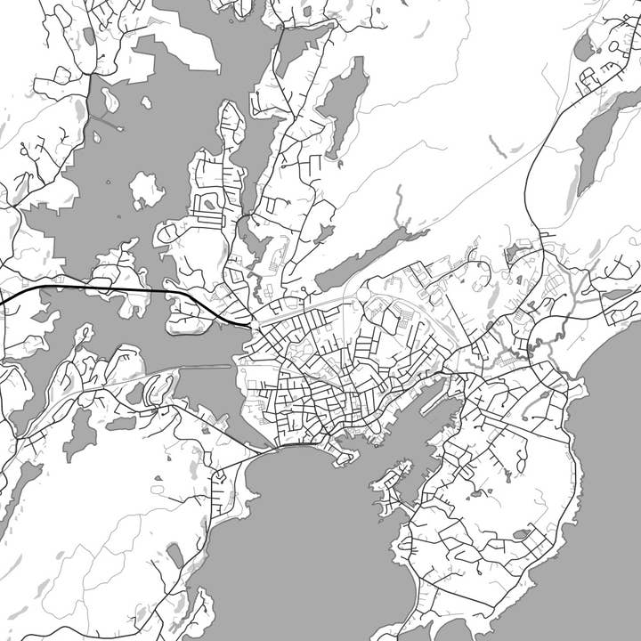 JACE.design - Vendita all'ingrosso Stampa artistica - Gloucester MA Stampa cartografica classica4