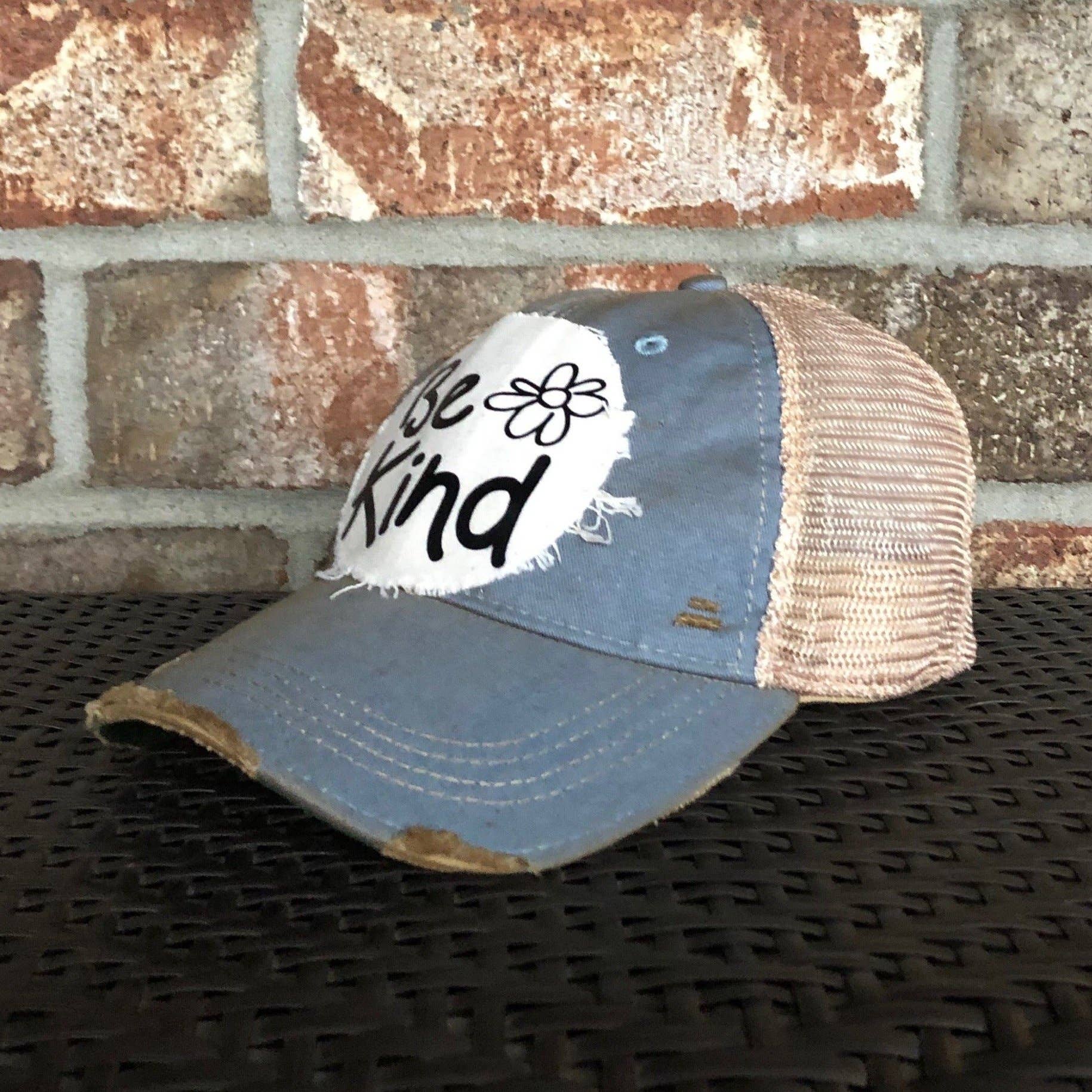 BohoGroove - Wholesale Baseball Cap - Women's -  “Be Kind” Hat – Positive Message Snapback Trucker7
