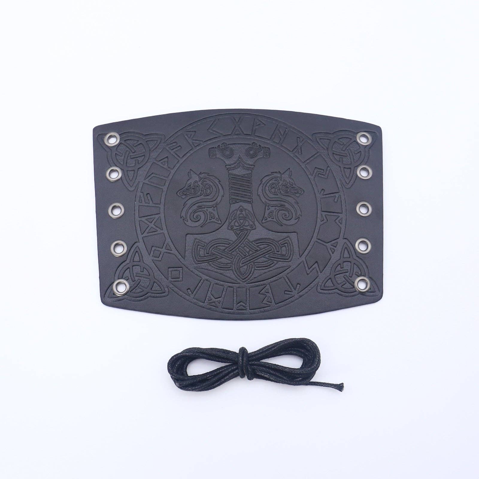 SALINA TRADING INC - Wholesale Costume – Women's - Medieval Leather Wrist Cuffs Retro Punk Arm Guards Festival Costume Accessories31