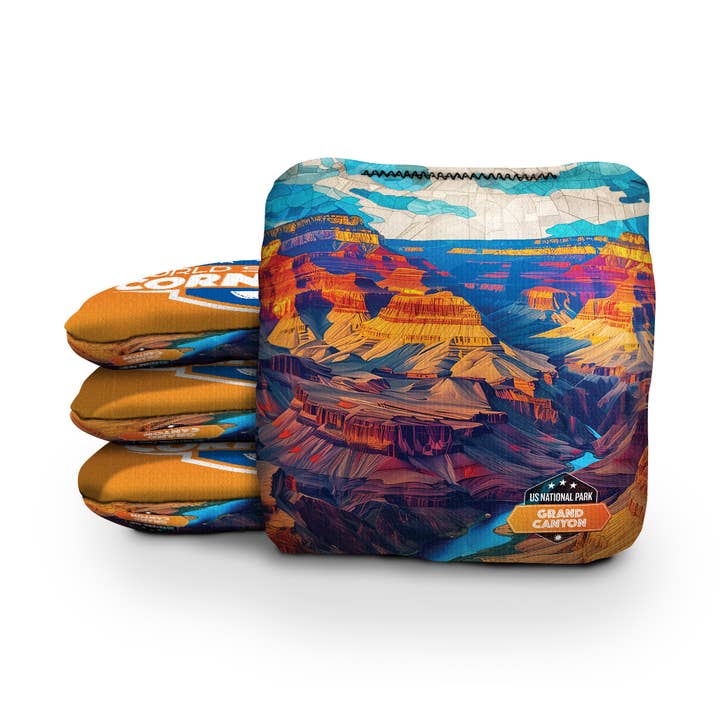 Skip's Garage - Wholesale Cornhole - Grand Canyon National Park Day Cornhole Bags - Professional Rapter 5.50