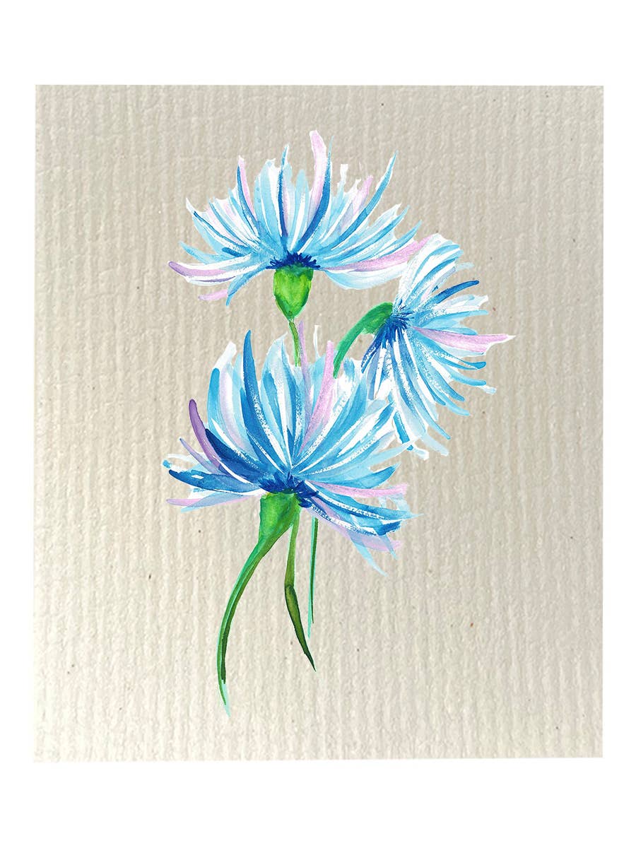 Knollwood Lane - Vente Torchon - Ensemble de 2 torchons biodégradables Floral Collection TWO1