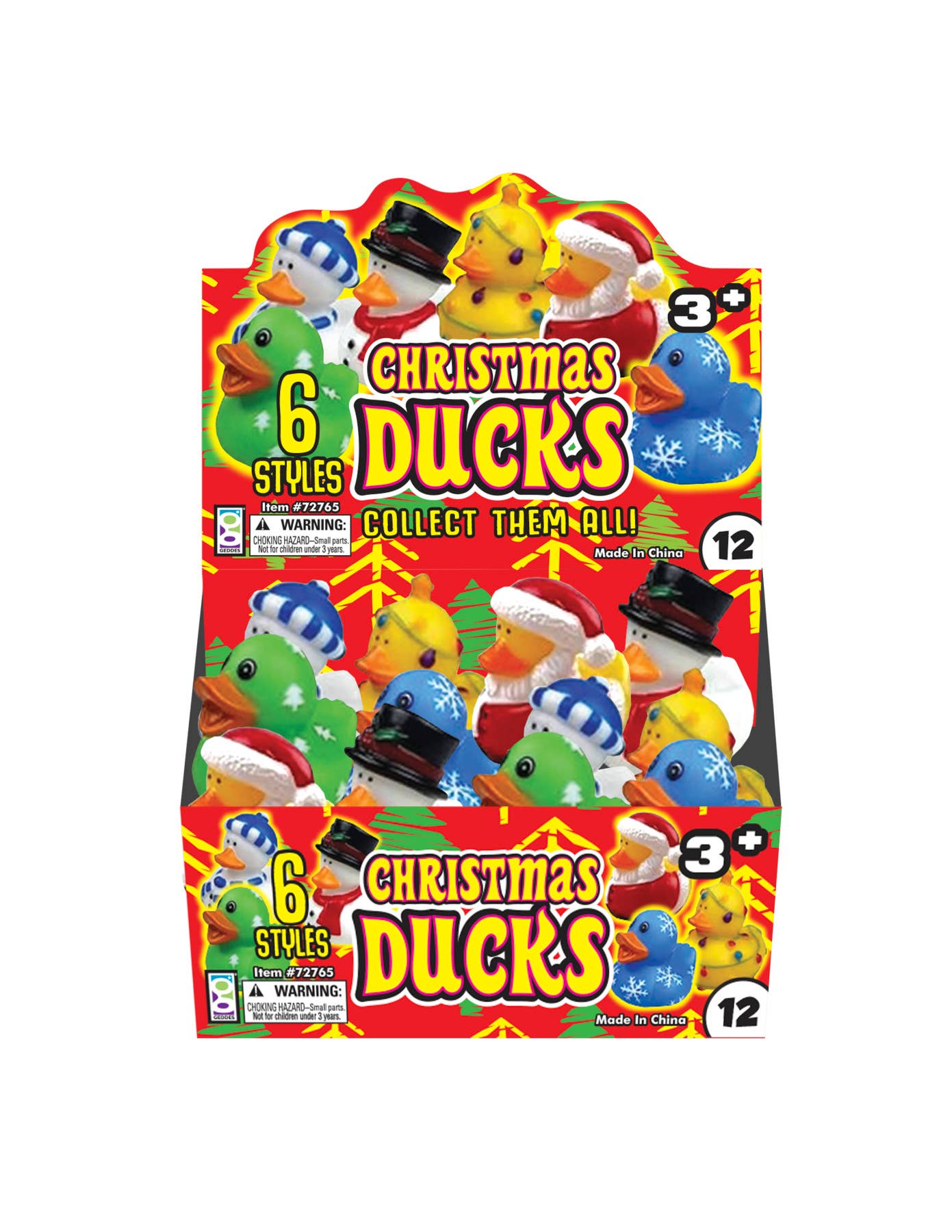 Geddes - Wholesale Toy Set - Kids - CHRISTMAS DUCK TOY    12/DSP14