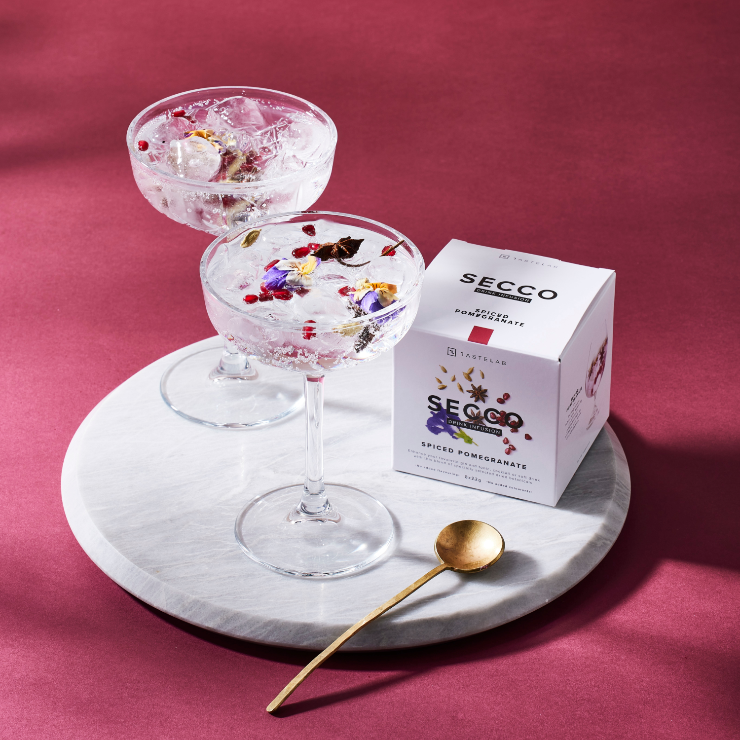 Secco Drink Infusion - Wholesale Cocktail Mix/Syrup - Spiced Pomegranate1