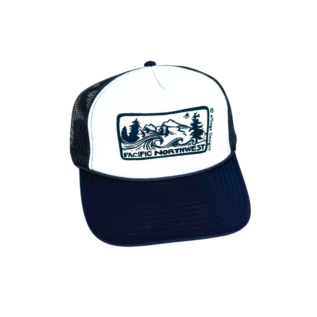 elSage Designs - Wholesale Trucker Hat - Unisex - Pacific Northwest 2.0 Foam Trucker Hat1
