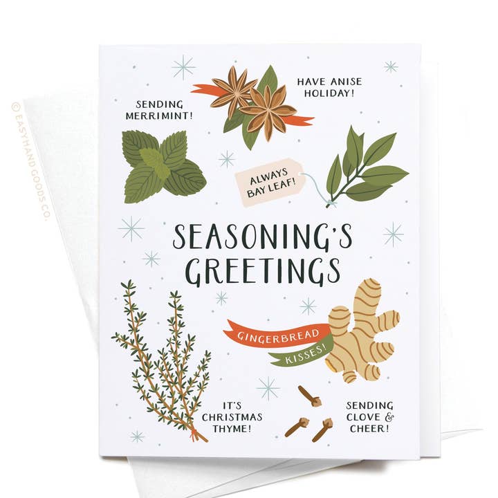 Krydderier lykønskningskort for engroshandel hos Easyhand Goods – formerly Onderkast
