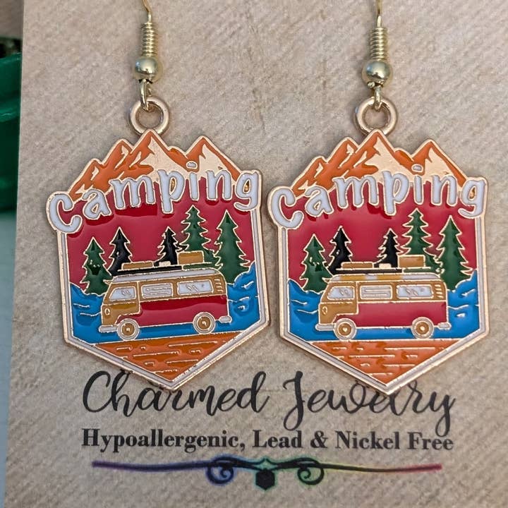 Con-Quest Crafts - Wholesale Jewelry Set - Camping, Mountains, Outdoor, Jewelry & Accessories