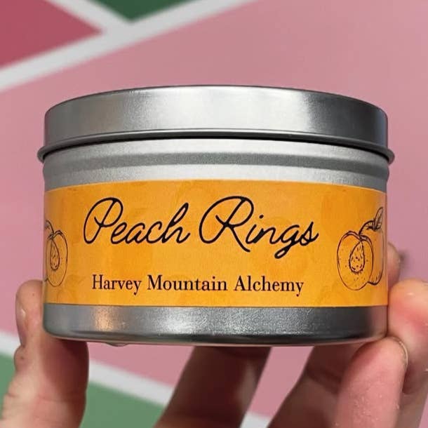 Peach Rings (5 oz) for wholesale by Harvey Mountain Alchemy