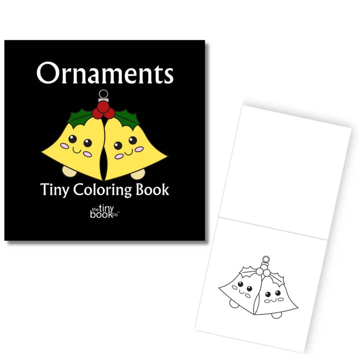 Petit livre de coloriage Ornements pour la vente par The Tiny Book Co. ™