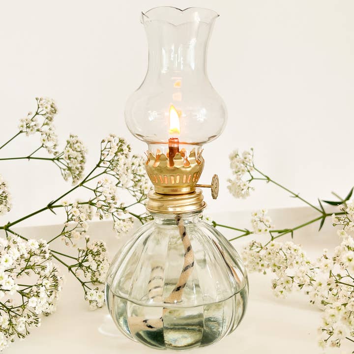 shopandmarry - Wholesale Oil Warmer - ROSA 19cm vintage style oil lamp