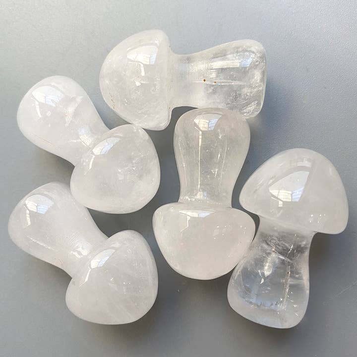 VIE - Wholesale Spiritual Stone/Crystal - Crystal Mushroom, 3.5cm4