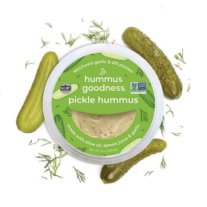 Hummus Goodness - Wholesale Dip - Hummus Goodness Pickle Hummus