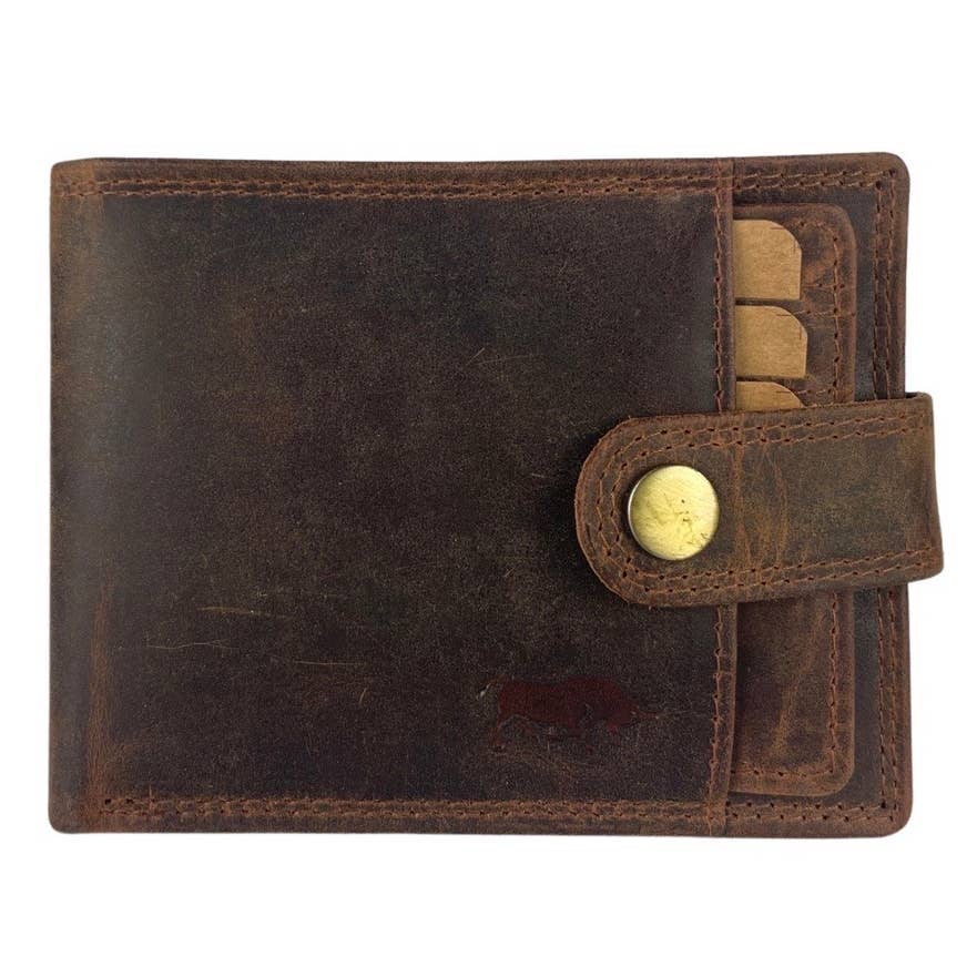 Arrigo - Wholesale Wallet - Men's - Billfold Men Wallet - Buffalo Leather - RFID1