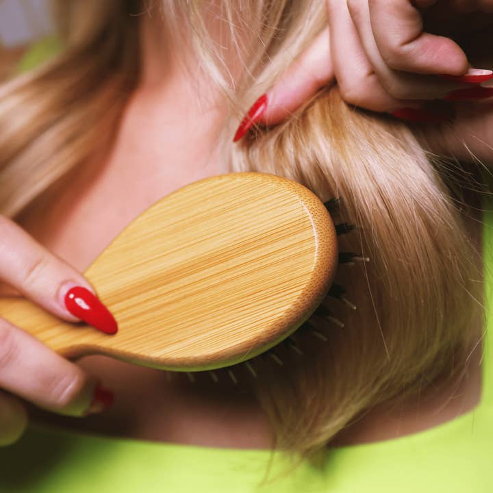 INH Hair - Wholesale Hair Brush/Comb - Mini Vegan Mixed Boar Bristle Brush3