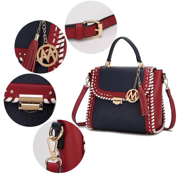 MKF Collection - Wholesale Crossbody Bag - Women's - Flora Crossbody Handbag Women by Mia K. Valentine's Day7