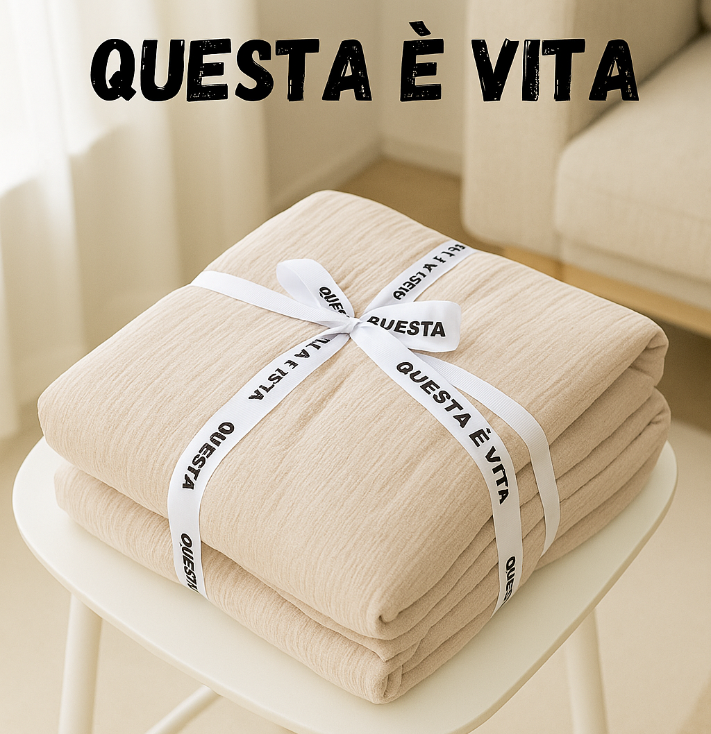 Q VITA – wholesale Sheet set – Muslin Cotton Sheet Set (4 pcs) - White8