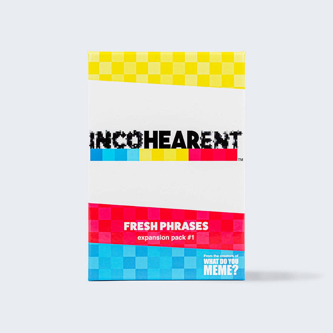 What Do You Meme - Wholesale Card Game - Incohearent™ Fresh Phrases Expansion Pack3