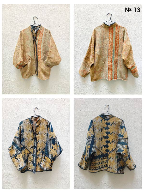 Indigo Collection - Wholesale Jacket - Women's - VINTAGE KANTHA JACKETS15