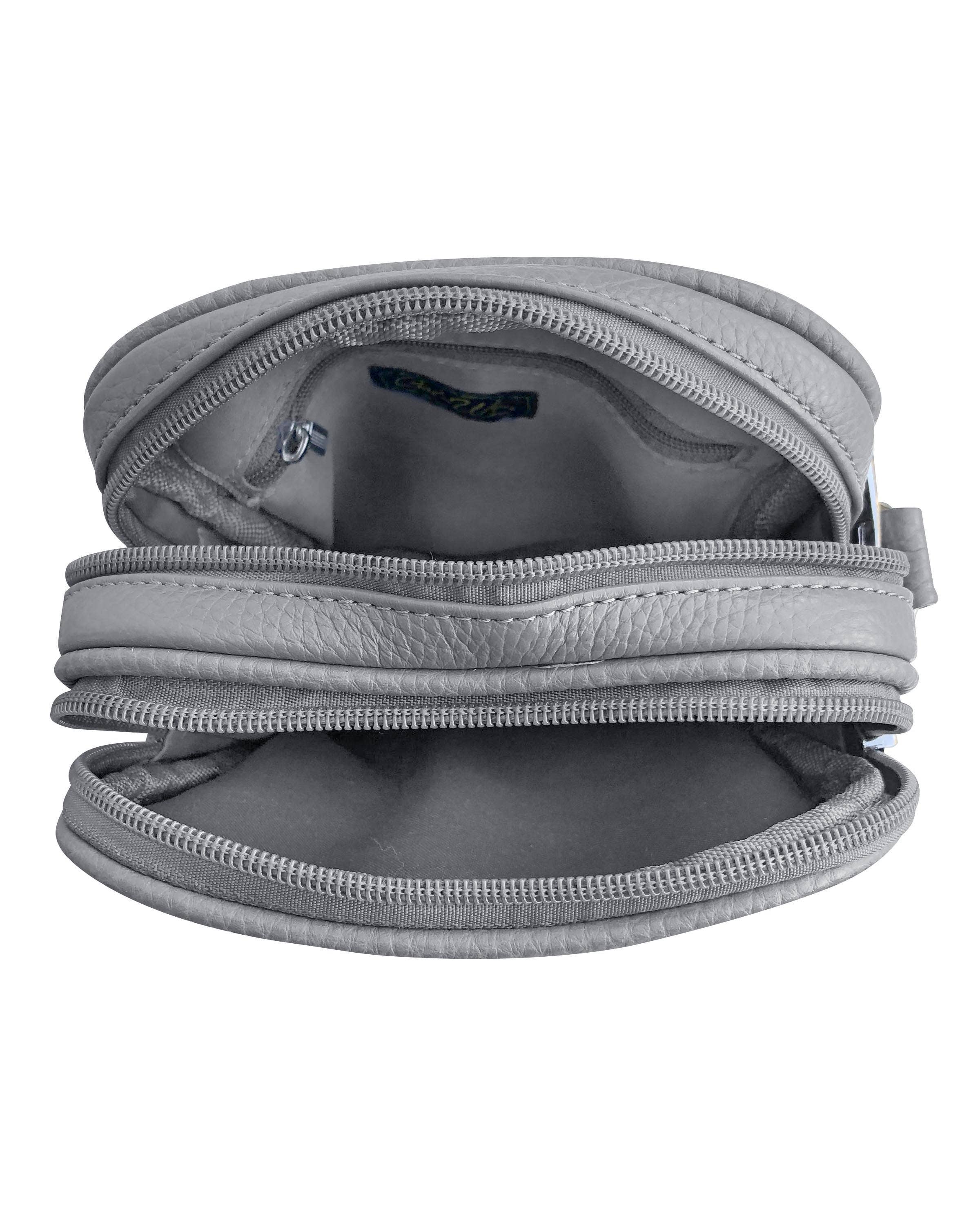 Roma Leathers, Inc. - Wholesale Crossbody Bag - Women's - W008 cowhide leather crossbody2