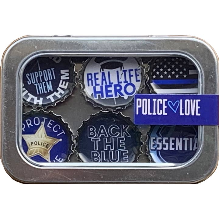 Police Love Magnet - Six Pack Police Love Magnet - Six Pack