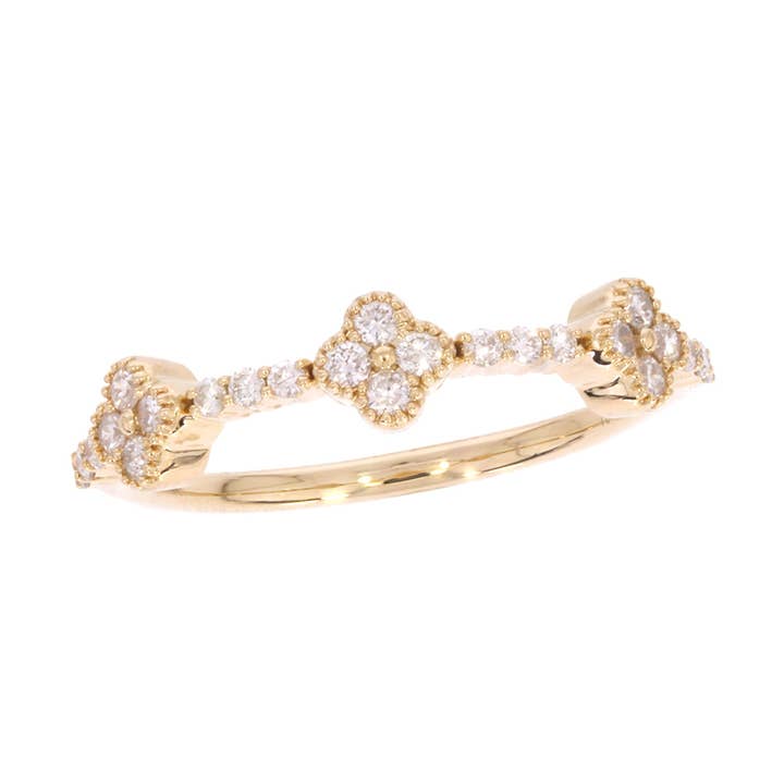 RAF02419. 14K Massief Gouden Diamanten Ring voor wholesale door Tresor Jewelry Inc.