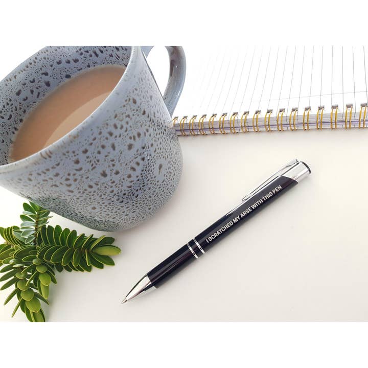 Me rasqué el culo con este bolígrafo para venta al por mayor de Disrupted Industries