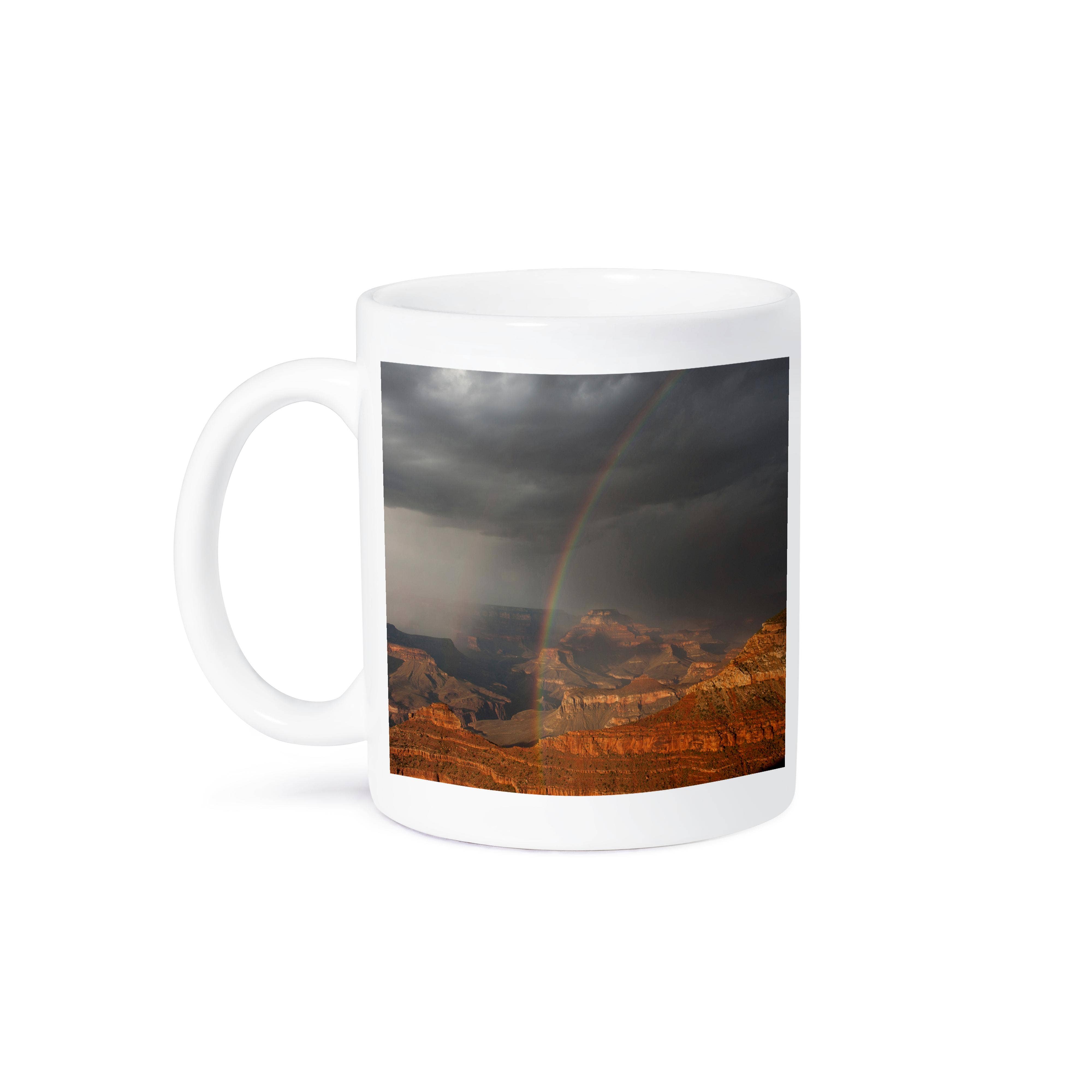 3dRose - Wholesale Coffee Mug - 3dRose, Monsoon and rainbow over the Grand Canyon, Grand Canyon NP, Arizona., Mug8