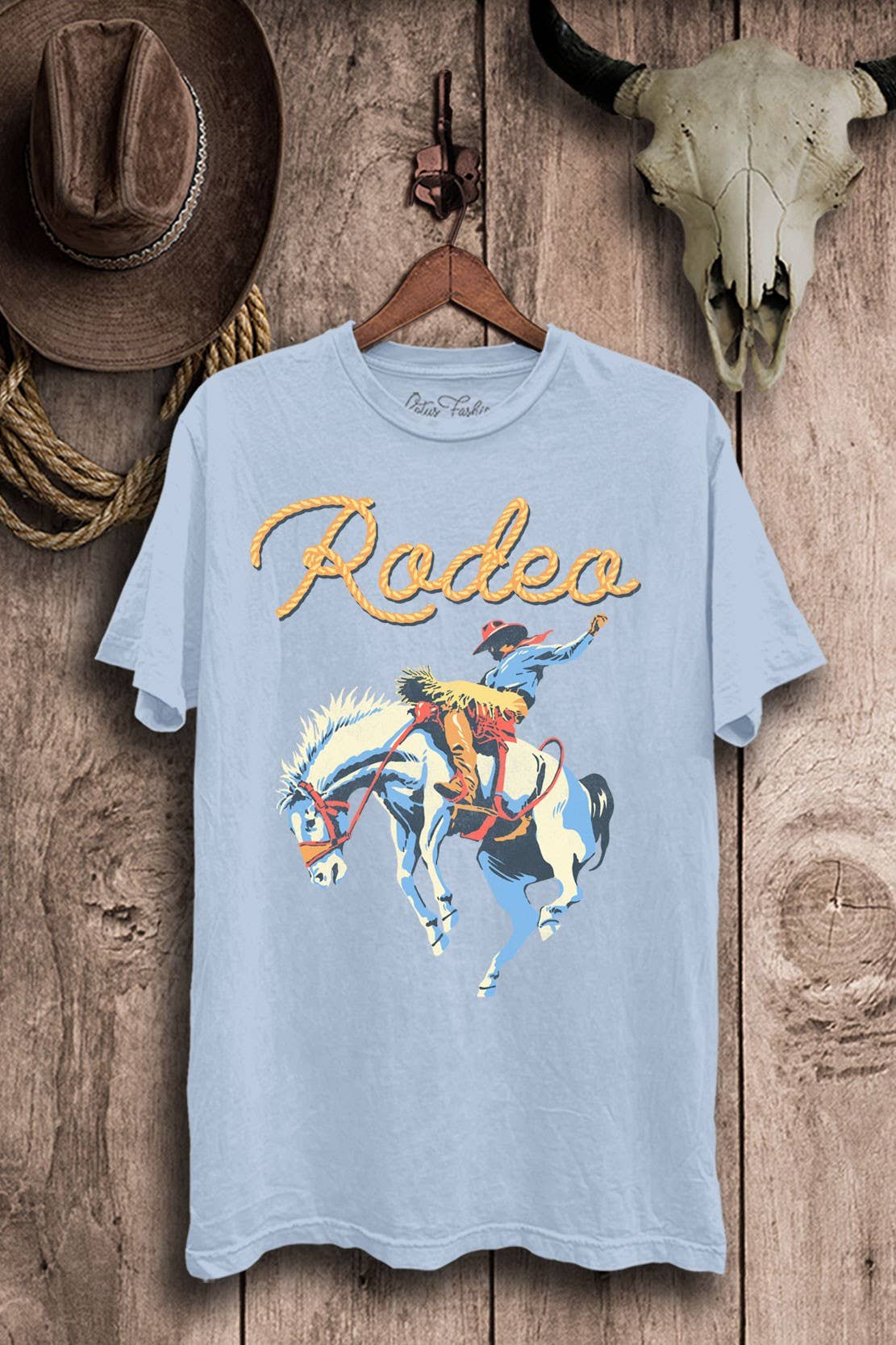 Lotus Fashion Collection - Wholesale Screen Printed T-Shirt - Women's - Rodeo Graphic Top1