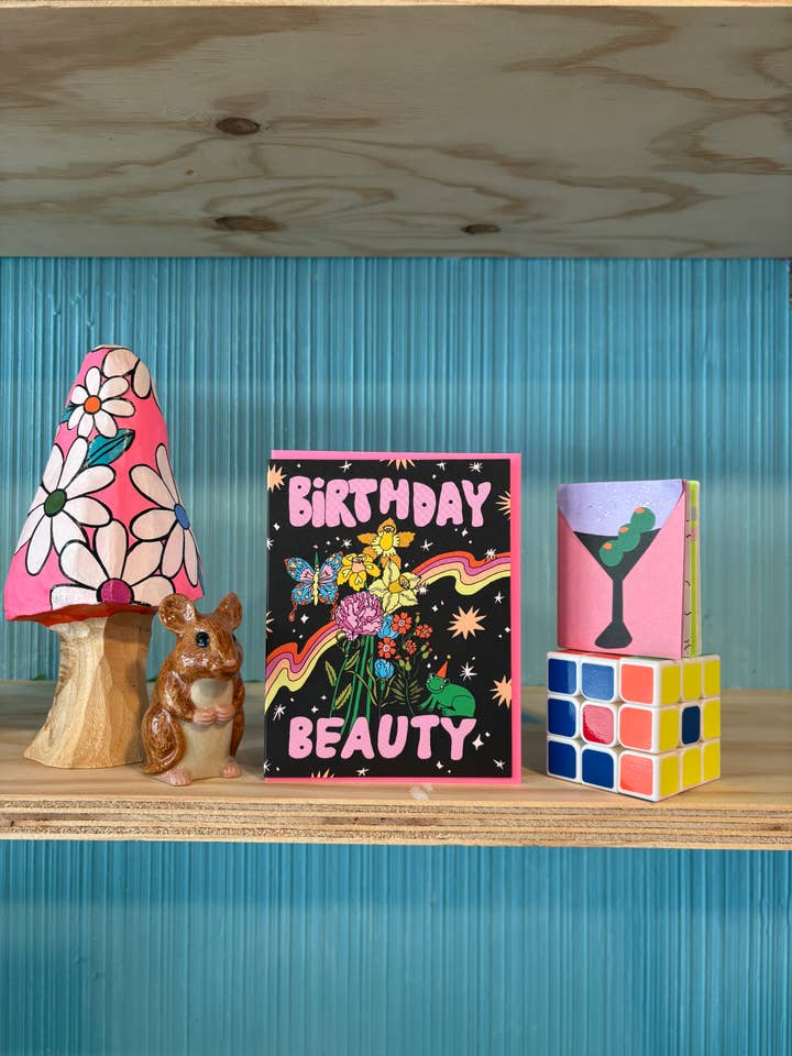 Biglietto - Birthday Beauty per la vendita all'ingrosso da parte di Ash + Chess