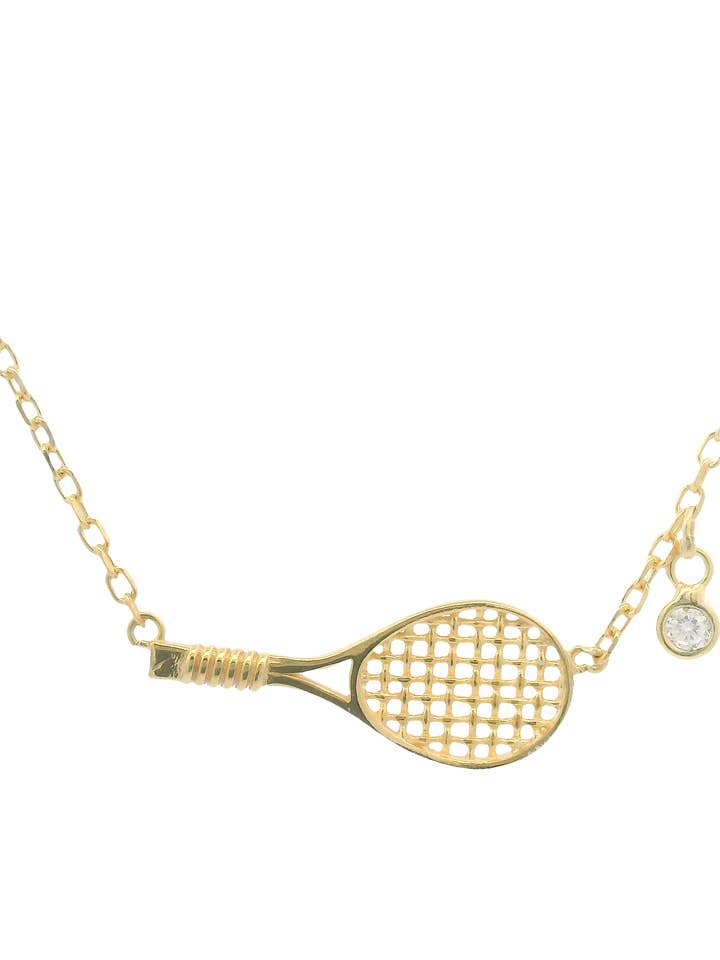 The Court Side Racket Bracelet for wholesale by Shop Alexandra Madison
