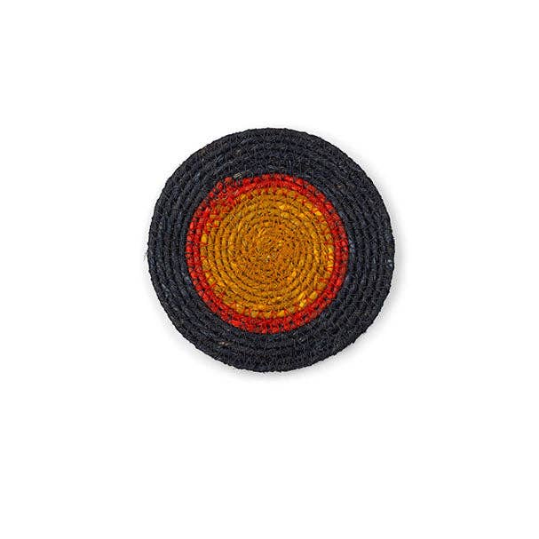Seagrass Coaster - Tuscan Yellow / Guardsman Red for wholesale by BRITISH COLOUR STANDARD