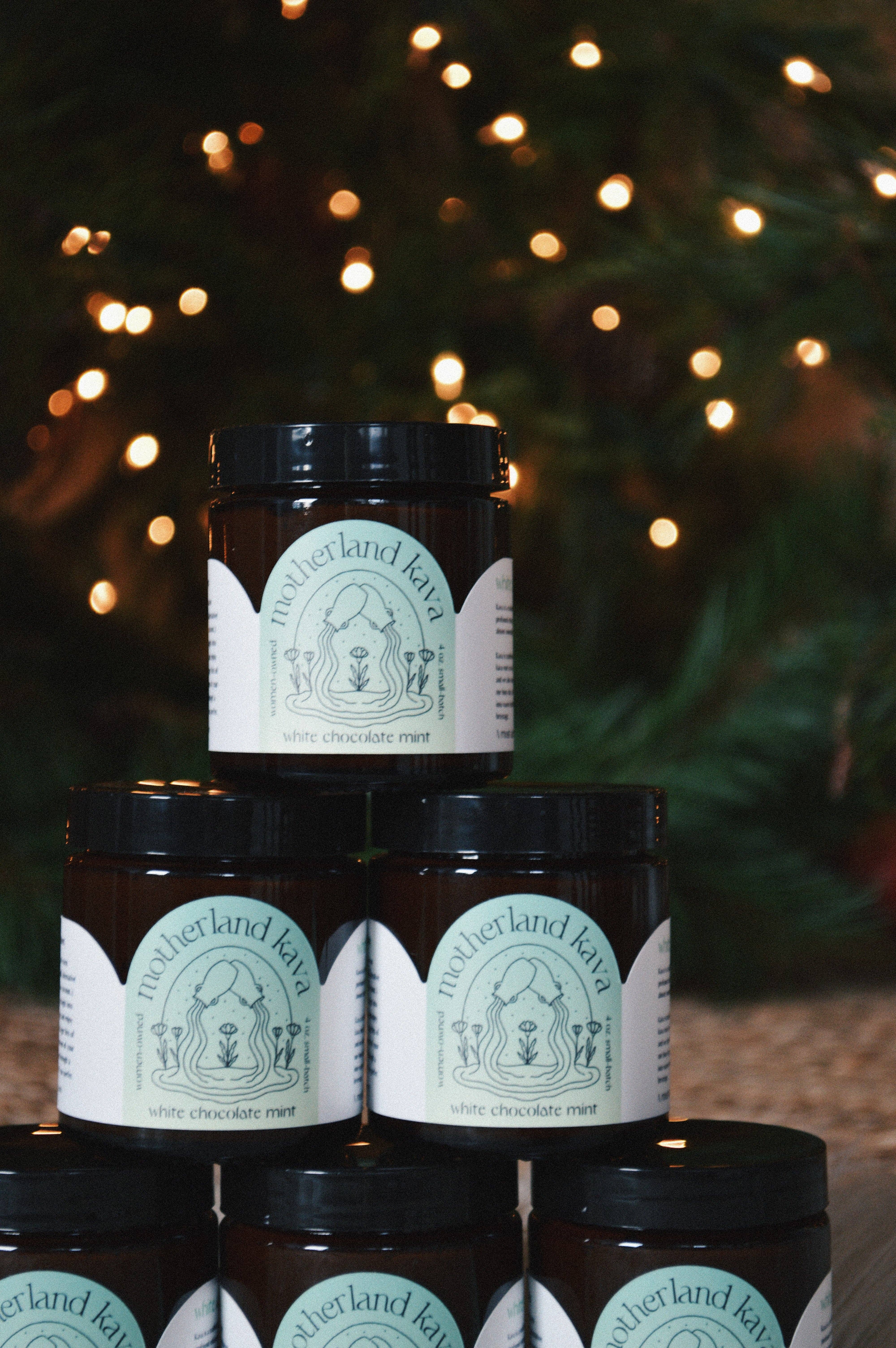 Motherland Kava - Wholesale Powdered Health Drink - White Chocolate Mint4