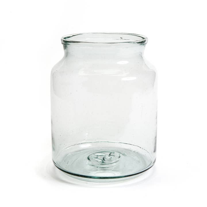 etúHOME - Wholesale Jar - Clear Glass Mason Jar Flower Vase, 5L