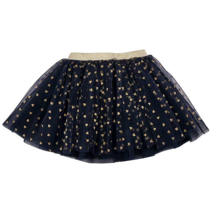 Tutú Corazón Oro Marino para venta al por mayor de Sparkle Sisters by Couture Clips
