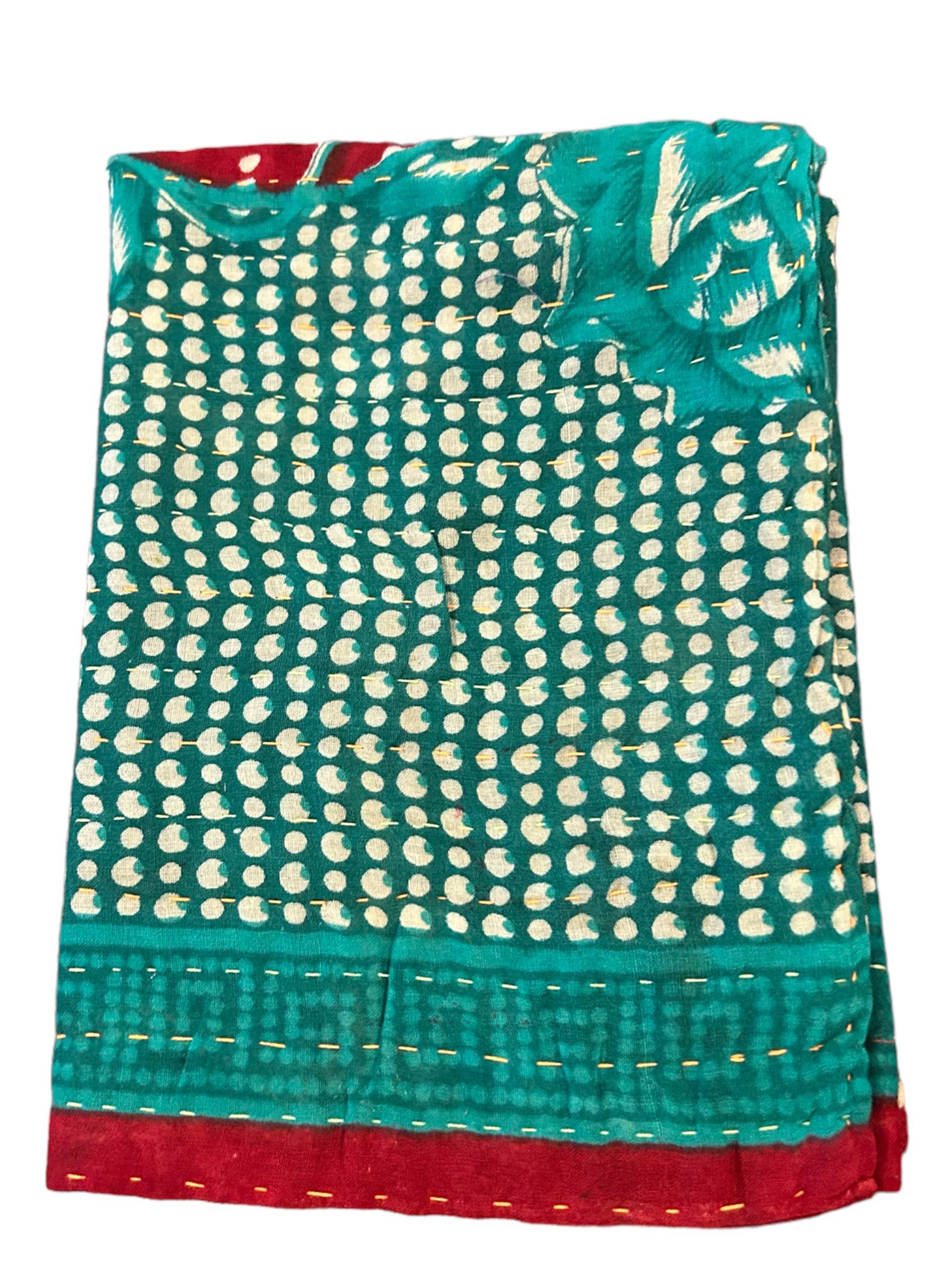 Mondo Trading Company - Wholesale Tea Towel - Tea/Hand Towels- Fairtrade Kantha Recycled Sari 3